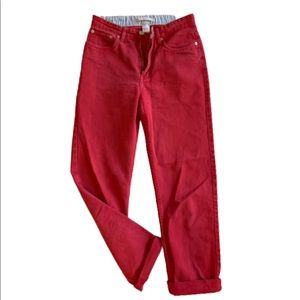 Red Tommy Hilfiger Jeans